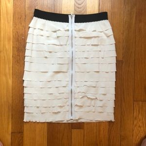grey skirt from bcbgmaxazria